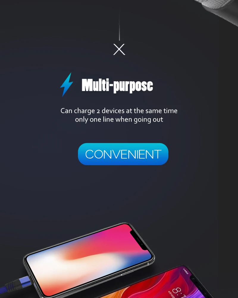1,2 м Micro usb type-C Pin телефонный кабель практичный 3 в 1 кабель для зарядки для Iphone X 8 7 6s Plus кабель для зарядки данных для samsung S9