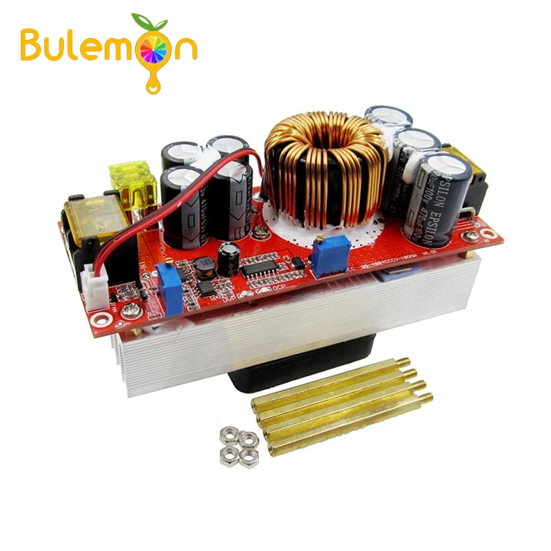 

1500W 30A DC-DC Boost Converter 10-60V to 12-90V Step Up Power Supply Module