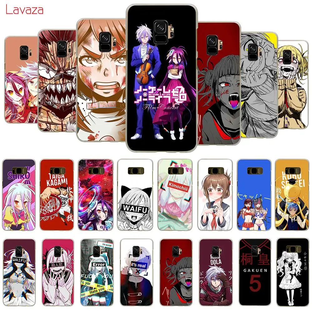 Твердый чехол для телефона Lavaza Anime No Game Life Samsung Galaxy S8 S9 S10 Plus A50 A70 A6 A8 A9