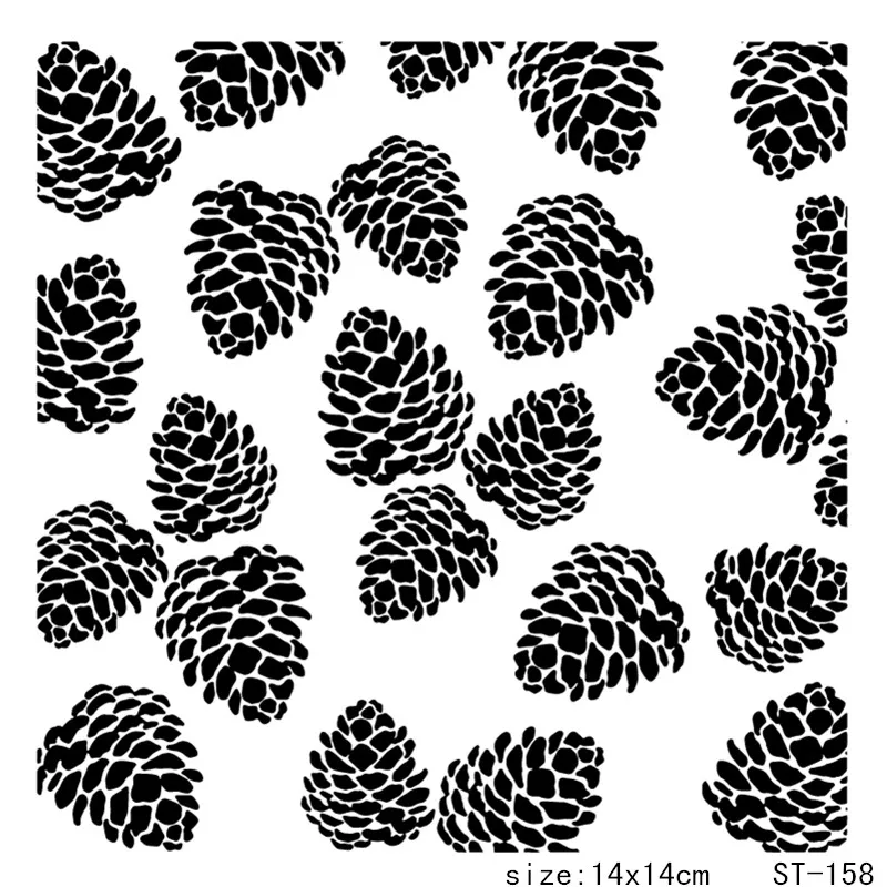 

AZSG Pineal Fruit Nut Style Clear Stamps/Seal For DIY Scrapbooking/Card Making/Album Decorative Silicon Stamp Crafts