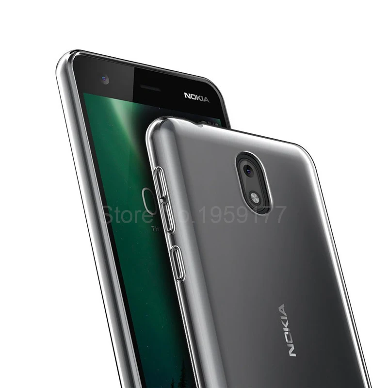 MODAZONGYE Soft Transparent Case For Nokia 2 Cover Silicone Back Phone Nokia2 TA-1029 TA-1035 |