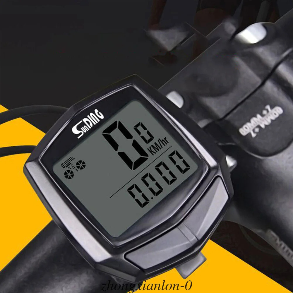 Беспроводной ЖК велосипедный компьютер Speedo одометр велосипедный Спидометр Водонепроницаемый Спидометр для велосипеда