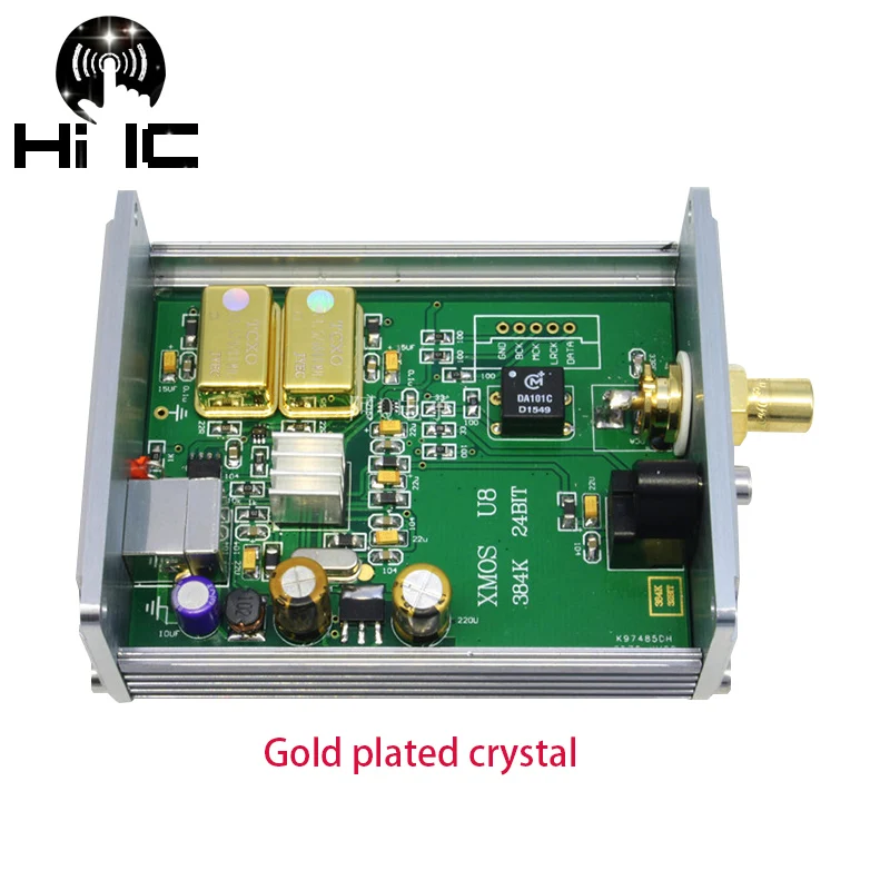 Hi-Fi аудио напряжение подачи асинхронный USB XMOS U8 DAC к коаксиальному оптическому