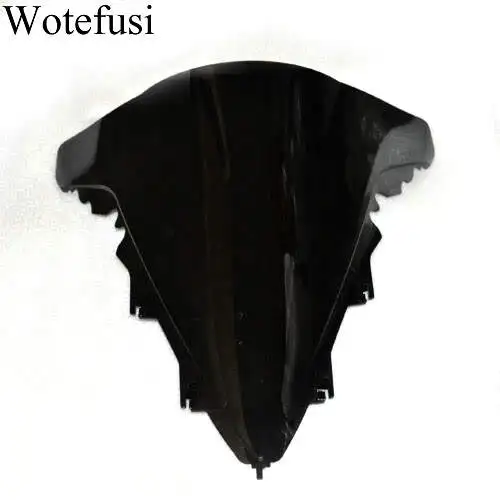 

Wotefusi Windshield For YAMAHA R1 09-10 2009 2010 Windscreen Black Motorcycle Trim Shadow [CK507]