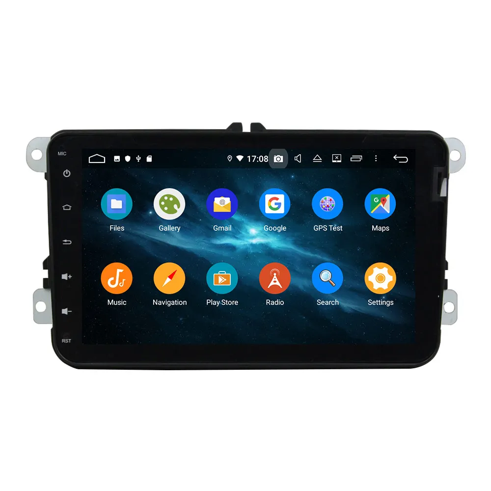 Автомобильный DVD-плеер GPS Радио 8 &quotAndroid 9 0 для Magotan/Caddy/Passat/ Sagitar/Tiguan/Touran навигация