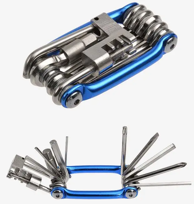 Миниатюрный карманный складной инструмент 11 в 1 набор инструментов для горного и