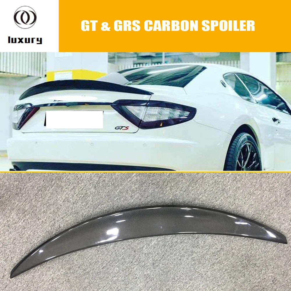 Стильный спойлер MC для заднего багажника из углеродного волокна Maserati GTS 2013 2015 GT 2006