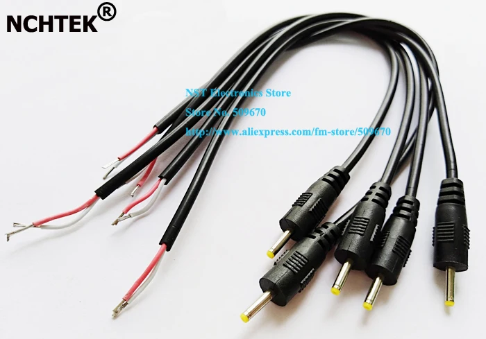 NCHTEK DC 2 5x0 7 мм разъем питания Шнур адаптер с кабелем около 30 см/Бесплатная