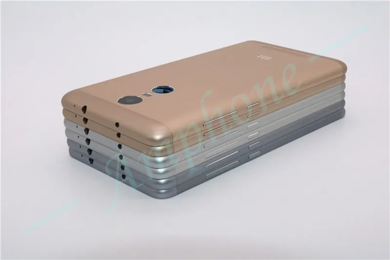 RYKKZ для Xiaomi Redmi Note 3 Запасные Запчасти сзади Батарея крышка двери Корпус + боковые