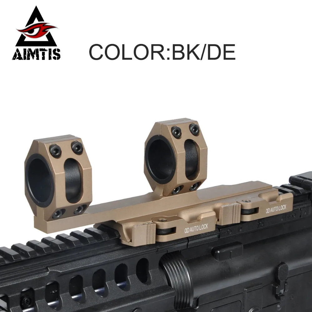 Оптический прицел AIMTIS AR15 M4 M16 AK47 быстросъемный QD кольца для винтовки диаметром 1