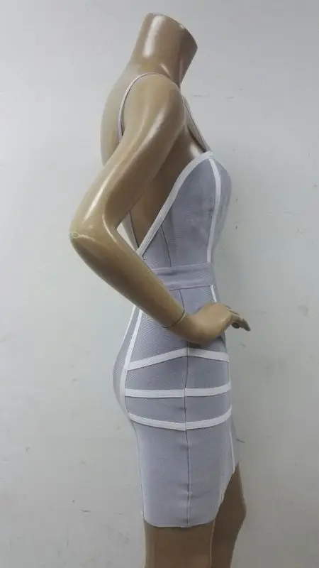 Новая мода синий черный без рукавов Спагетти ремень Глубокий V Средства ухода за