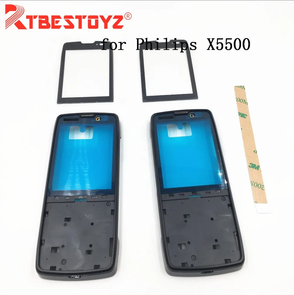 Сенсорный экран RTBESTOYZ для Philips X5500 CTX5500 с цифровым преобразователем и передним
