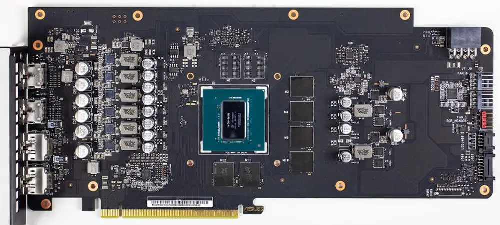Bykski водного блока использовать для ASUS ROG STRIX GTX1660TI O6G/полное покрытие медный