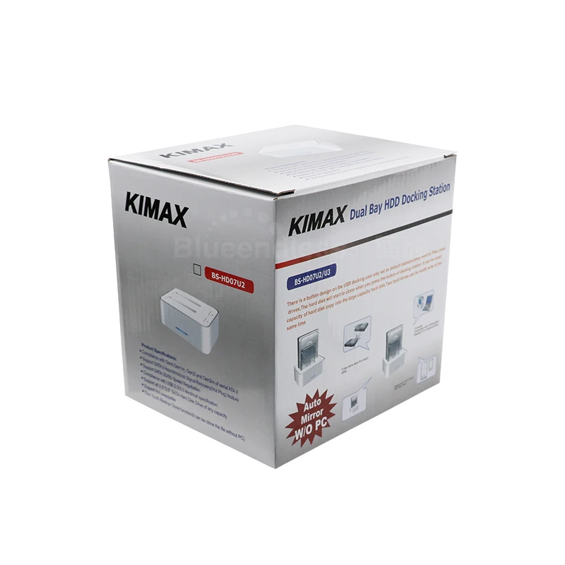 Корпус для жесткого диска док станция 2 bay max 6 ТБ/bay sata I SATA II III 5 'Ɖ 5'' жесткий