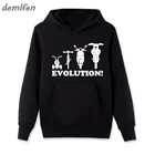 Новинка Свитшот Юность Эволюция трехколесного велосипеда мопеда мотоцикла Толстовка Мужское худи на молнии флисовая куртка Топы Harajuku