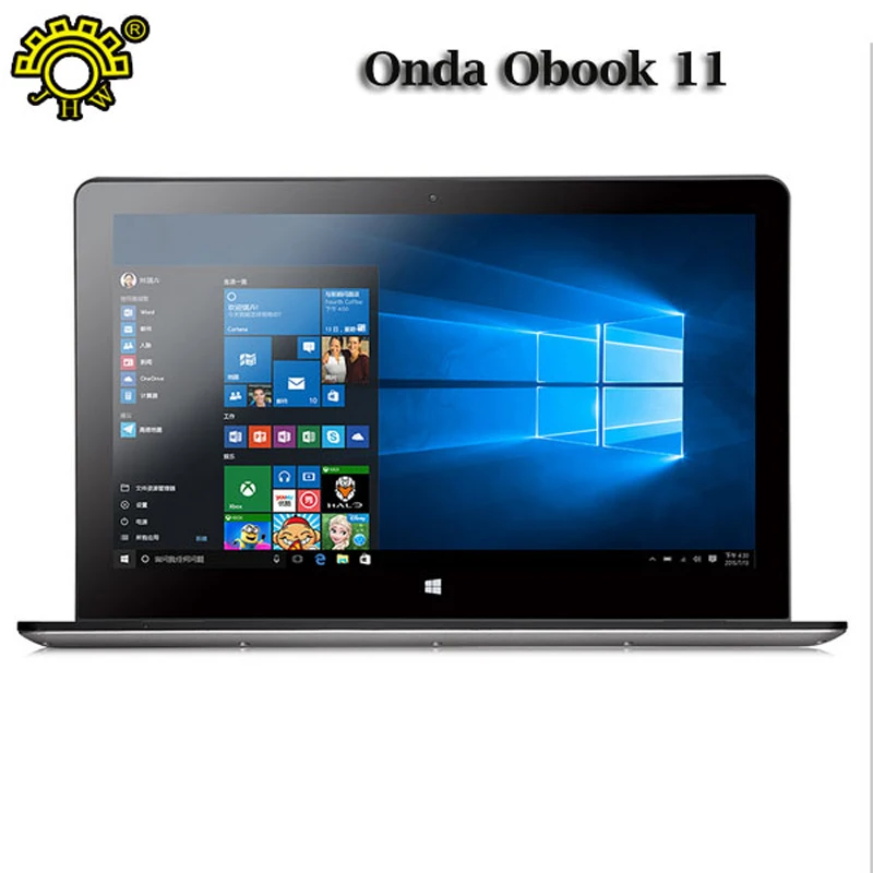 Оригинальный 11.6 Дюймов Onda Obook 11 ОС Windows 10 Планшетный Ноутбук PC 4 ГБ RAM 64 ROM IntelAtom X5 Quad