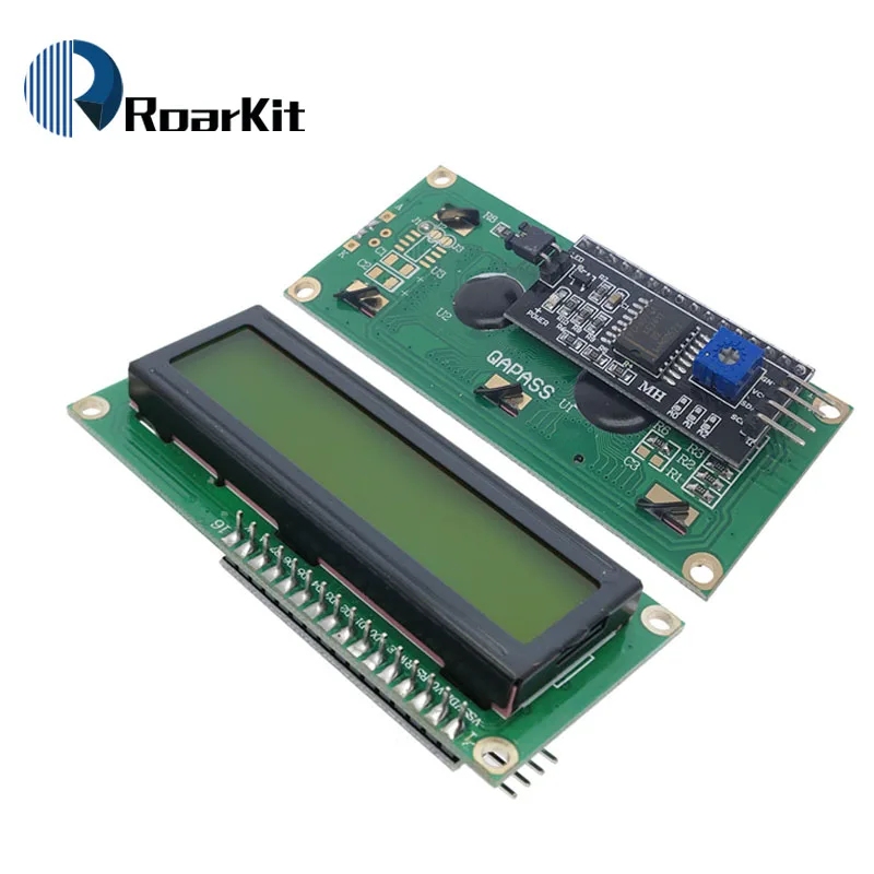 1 шт. модуль ЖКД синий экран PCF8574 IIC/iec 1602 жёлто-зеленый ЖК-экран для Arduino UNO r3 mega2560 DIY KIT
