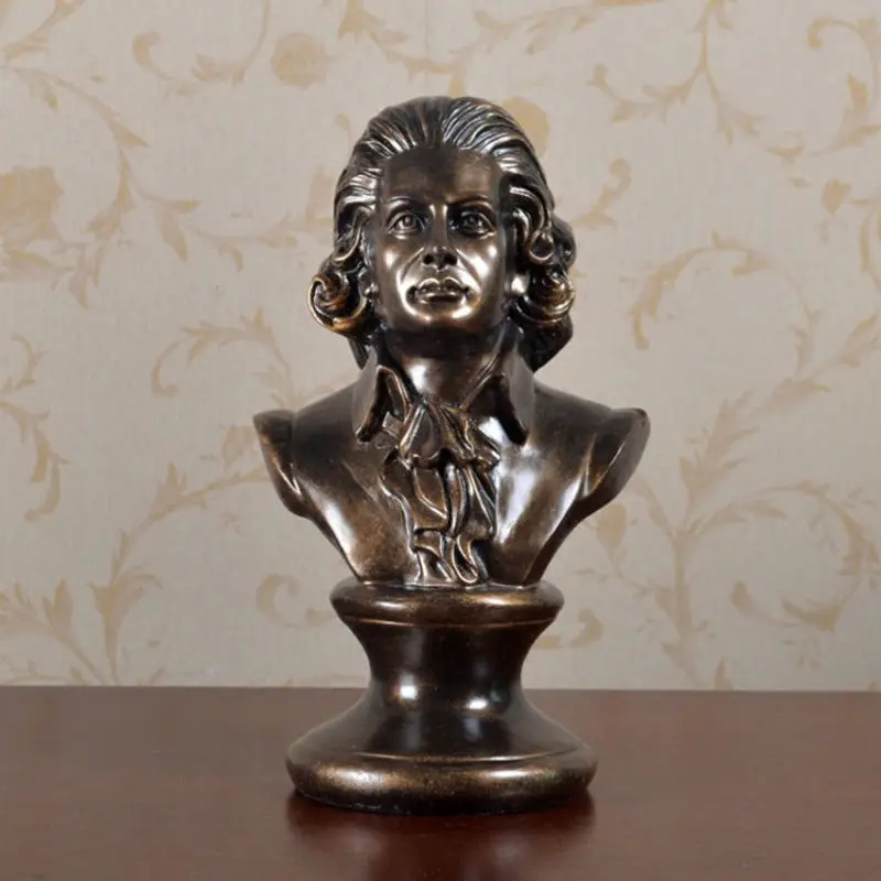 Статуя Моцарт из смолы 11 8&quot|statue|statue resinestatue bust |