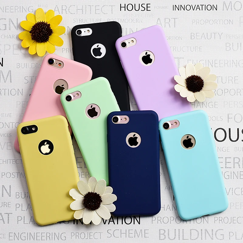 Мягкий чехол для iPhone 11 X XR XS Pro Max 6 6s 7 8 Plus 5 5S SE милый Силиконовый ТПУ резиновый