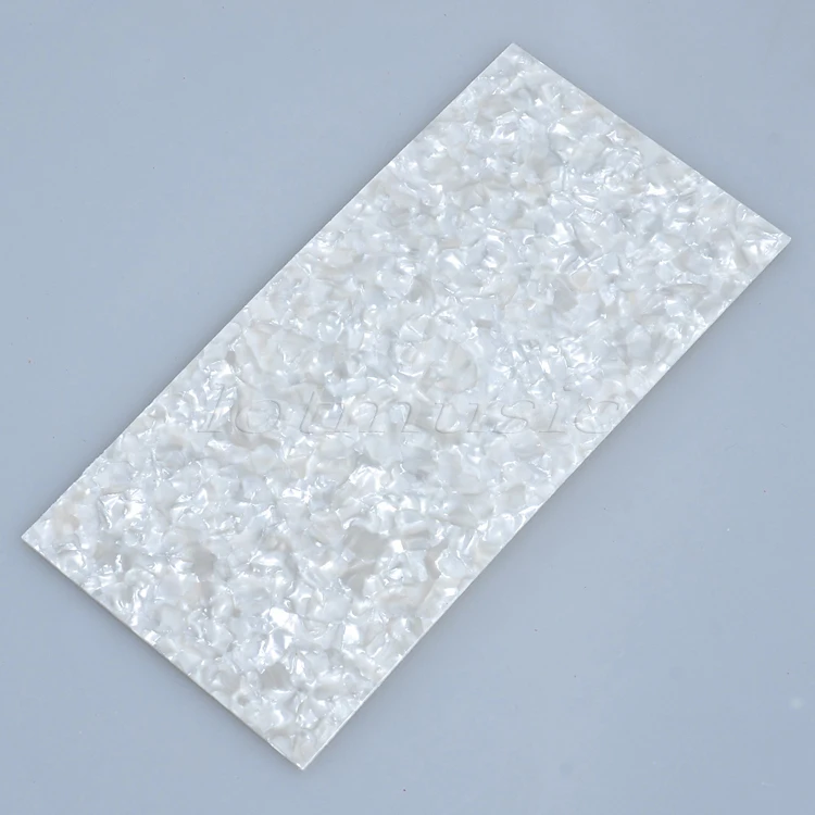 Белый жемчужный целлулоид толщина 1 мм|head veneer|pearl celluloidguitar head |