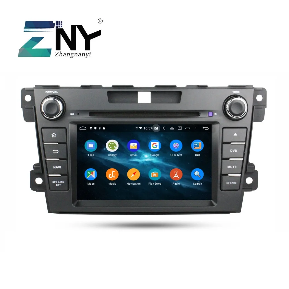 7 &quotips 2 два Din Android 9 0 автомобильный DVD стерео для Mazda CX-7 CX7 Авто Радио FM BT WiFi gps