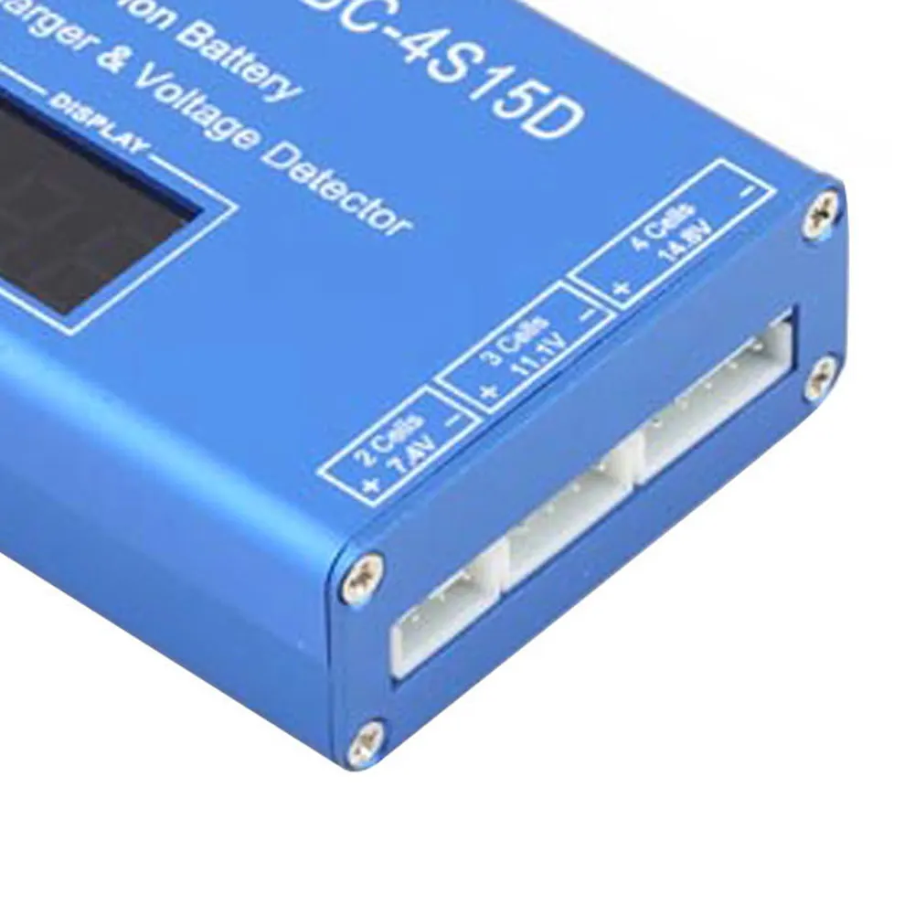 BC-4S15D литиевая батарея Lipo баланс зарядное устройство с дисплеем напряжения 1500mA