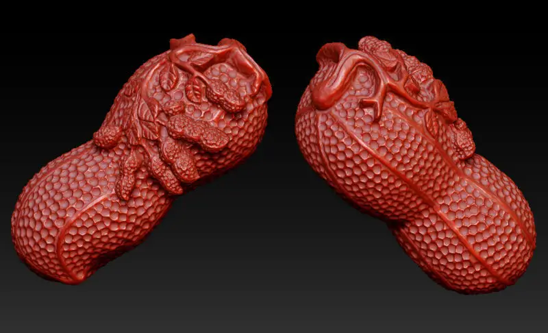 

3D model circular Engravure 4 axis relief/computer sculpture pendant