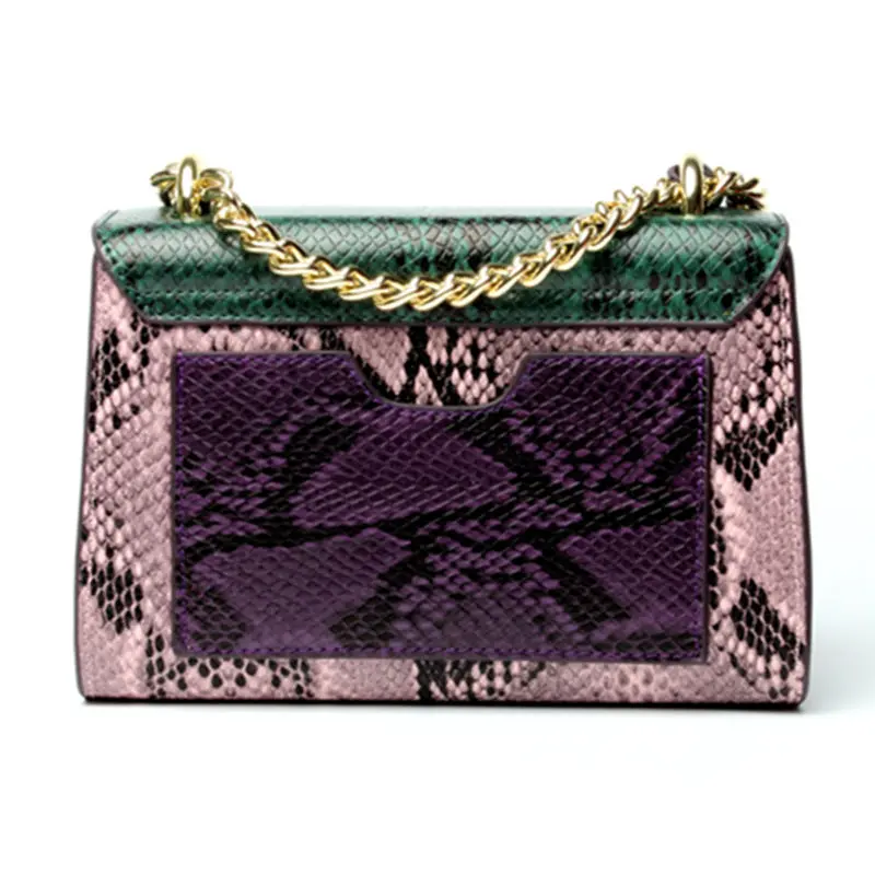 Лидер продаж 2017 Высококачественная женская сумка из натуральной кожи с цепочкой