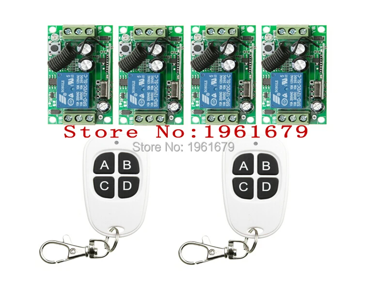 Беспроводной пульт дистанционного управления 12 в пост. Тока 1 канала