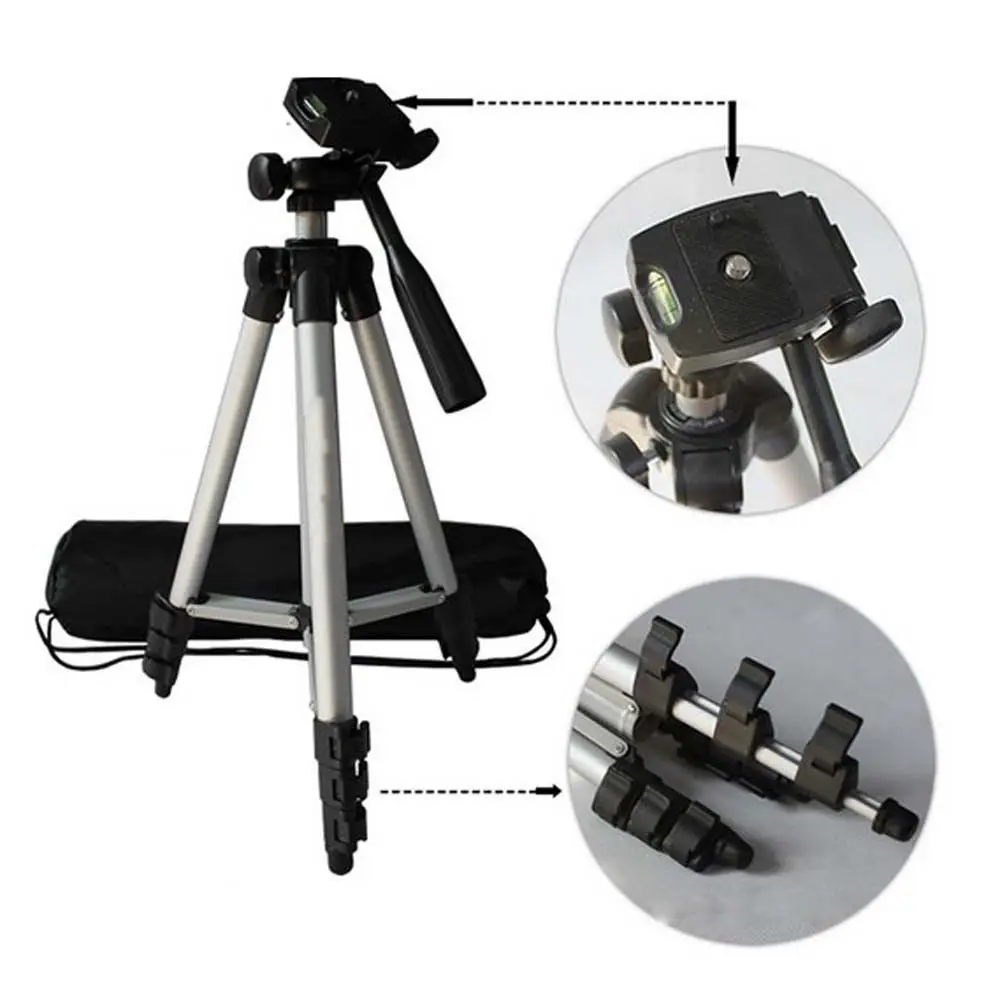 Weifeng wt3110a Профессиональный Камера Штатив для Canon EOS Rebel T2i T3i T4i и Nikon D7100 D90 D3100 DSLR|tripod