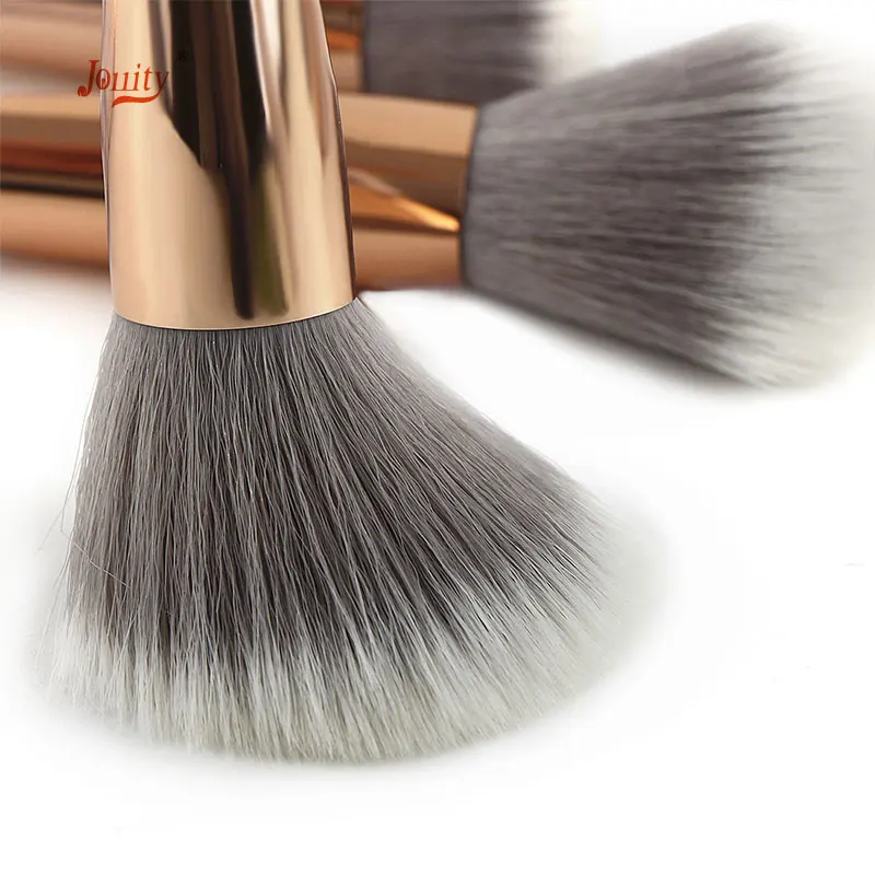 jollity 15pcs Makeup Brush Set Powder Foundation Eye Shadow Blush Blending Cosmetics Beauty Synthetic Hair Make Up Tool | Красота и