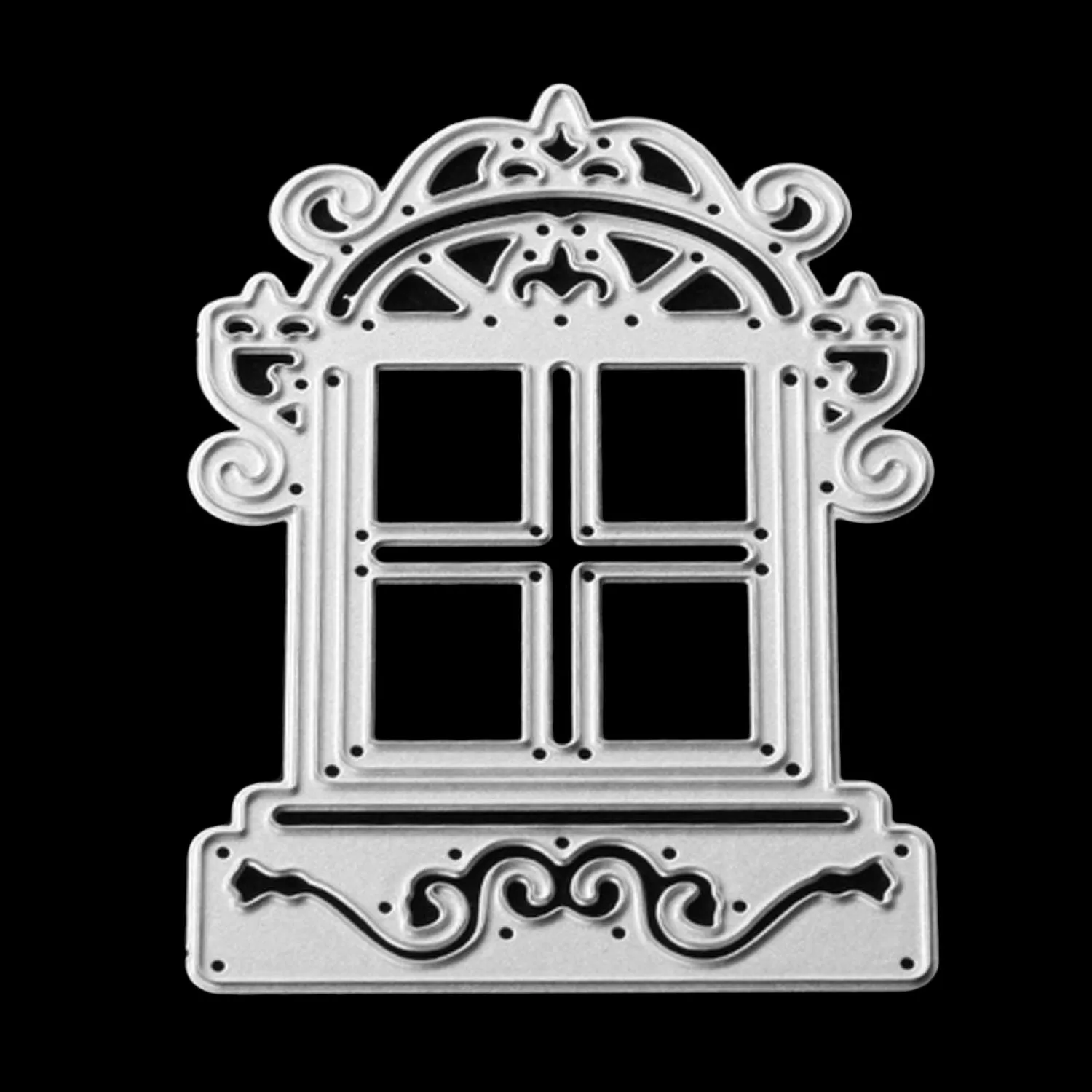 Металл углерода Сталь окна Стиль тиснение трафаретная пресс форма Шаблоны для DIY