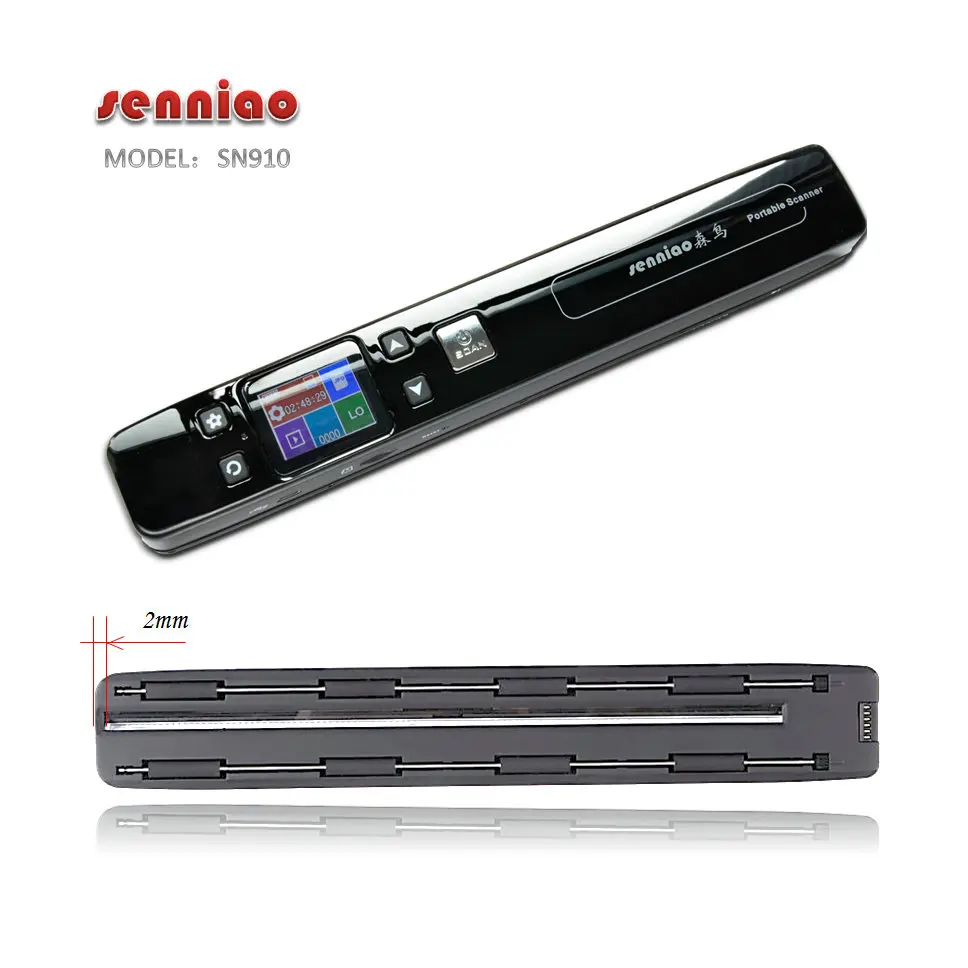 Портативный сканер senniao sn910 книга с нулевым запасом двойной ролик