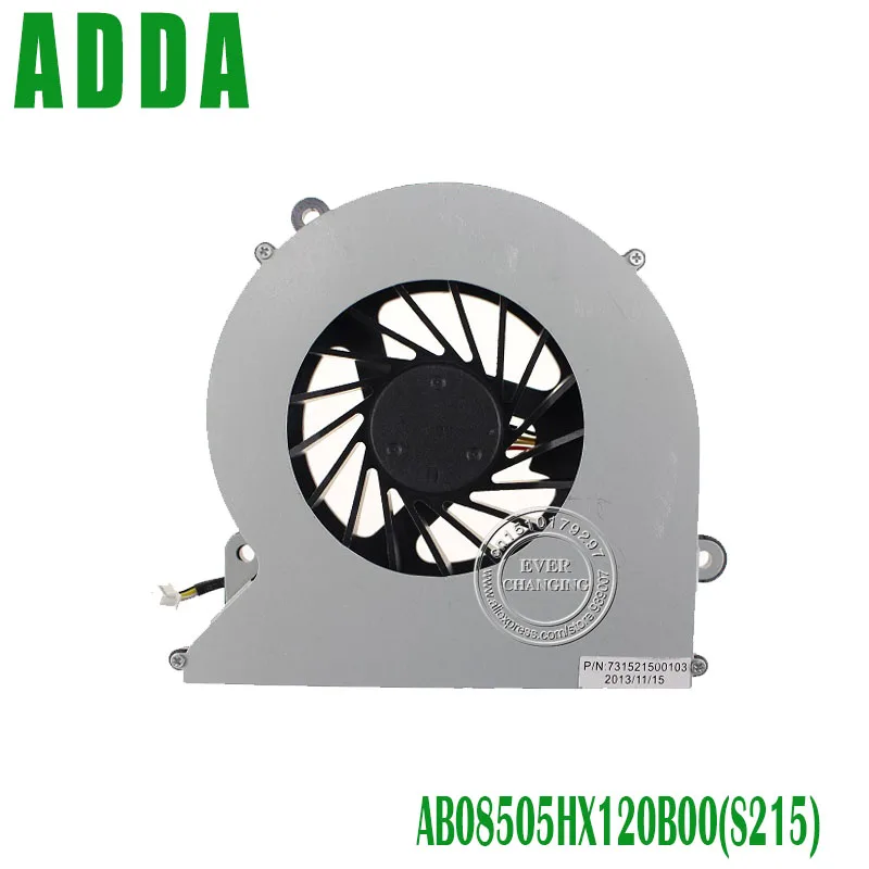 Совершенно новый и оригинальный вентилятор ЦП для ADDA AB08505HX120B00 (S215) p/n:731521500103 кулер