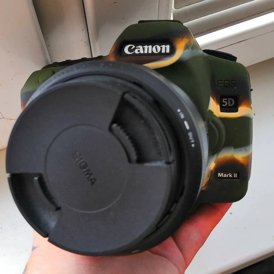 Силиконовая кожа брони чехол корпус протектор для Canon EOS 5D Mark II 5D2 DSLR камера