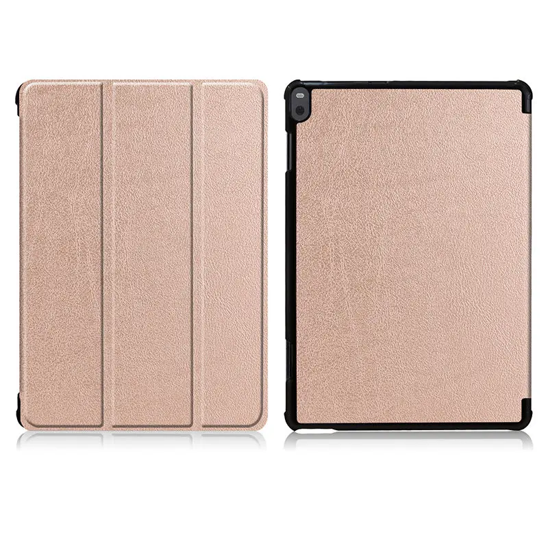 Rose gold Чехол для lenovo Tab P10 TB-X705F TB-X705L 10," Smart Cover Funda Tablet тонкий защитный чехол с подставкой+ стилус+ пленка - Цвет: Rose gold