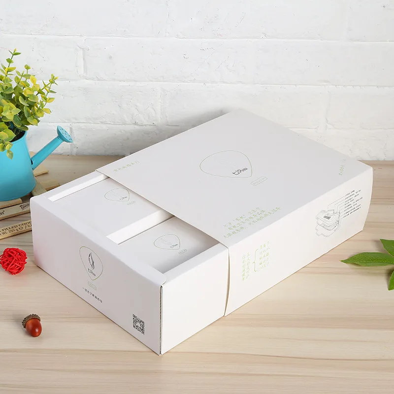 

product packaging box with a drawer,1000pcs a lot