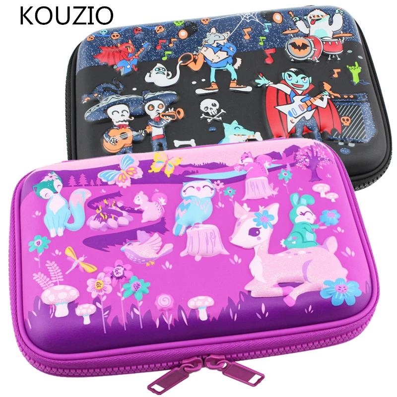 Школьный пенал trousse scolaire stylo розовый канцелярский черный astucci kawaii piurnik kotak pensil cute