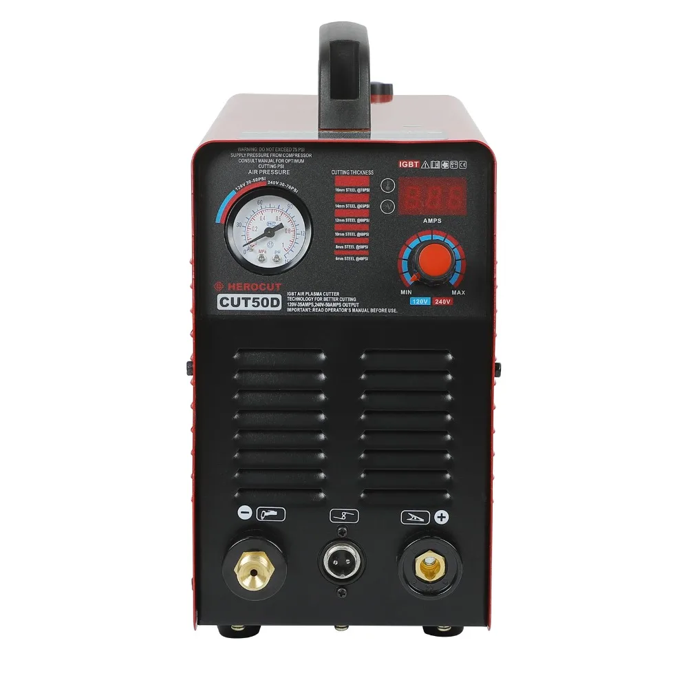 110/220V Plasma IGBT cutting machine Cutter Cut50D Dual Voltage | Welders