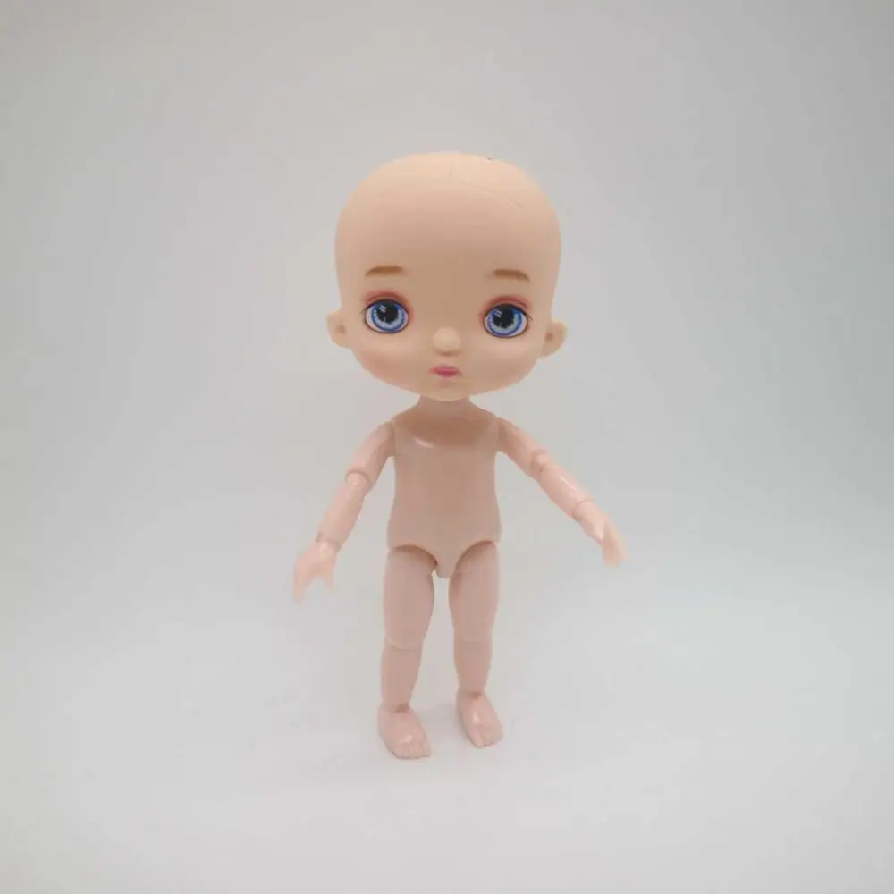 without hair doll 16 см куклы как HOLAL куклы, лицо может DIY, тело может изменить - Цвет: without hair doll