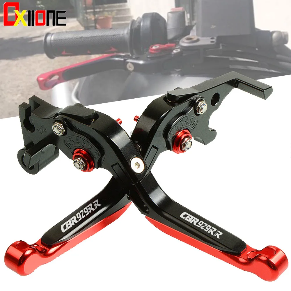 Для Honda CBR929RR CBR 929RR 929 RR 2000 2001 аксессуары для мотоциклов CNC регулируемые Складные