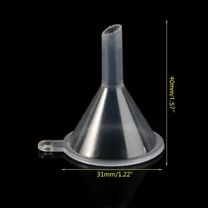 10 шт Пластиковые Маленькие воронки для духов жидкое эфирное масло наполнение пустая бутылка Упаковочный Инструмент