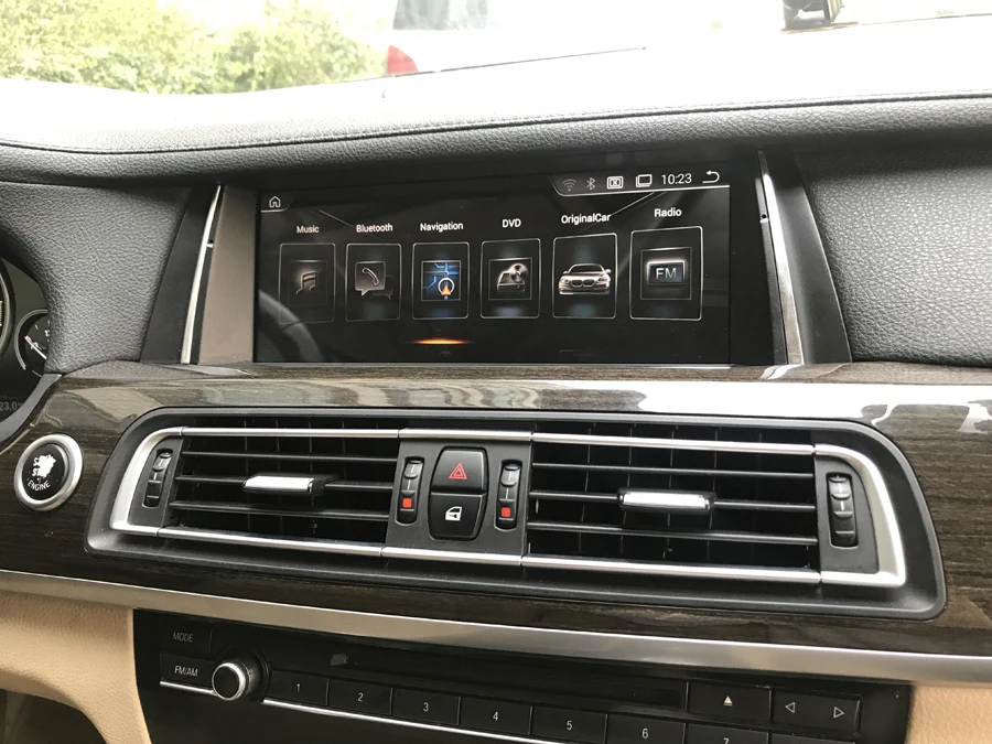 Антибликовый HD экран Android 9 0 Автомобильный gps для BMW 7 серии F01 F02 2009 2015 сенсорный