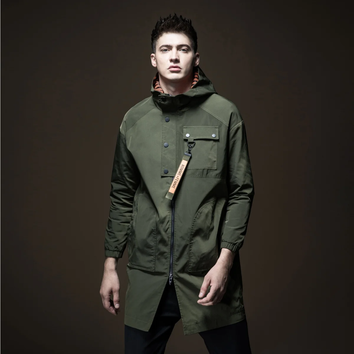 Мужское пальто ограниченная серия Pinli Pin Li 2018 новая стильная мужская одежда