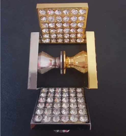 5 шт. квадратного кристалла из цинкового сплава современный простой дизайн