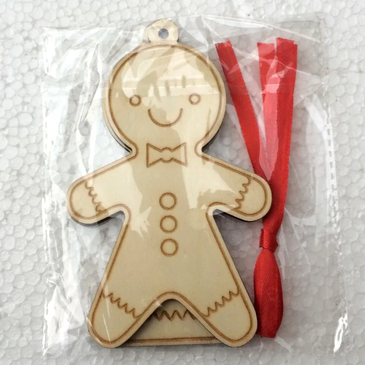 2 компл./упак. креативные деревянные принадлежности для рождественской вечеринки