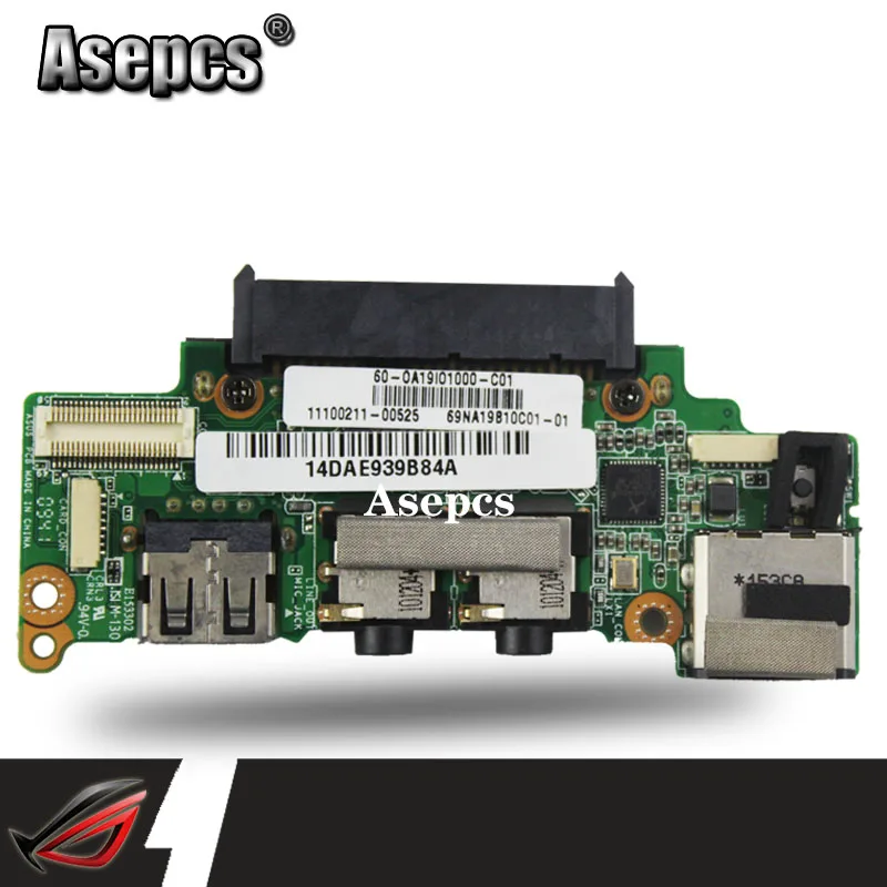 Для ASUS 1008HA 1008P Аудио Жесткий HDD USB LAN плата 1008HA_IO_BAORD Бесплатная доставка| |