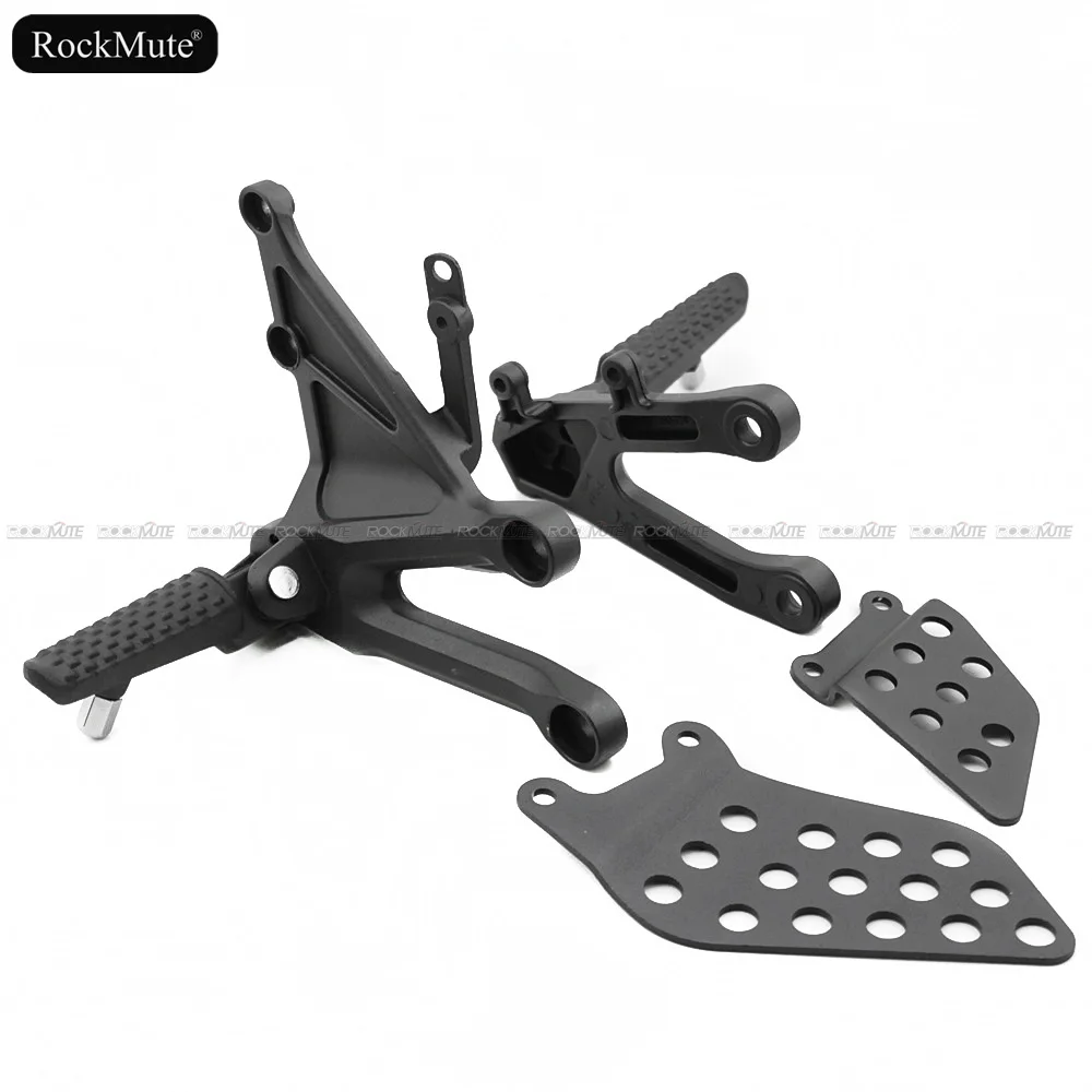 

Rider Front Left Right Footrest Foot Pegs Pedal & Mount Bracket For Honda CBR1000RR 2004 2005 2006 2007 CBR 1000RR Motorcycle