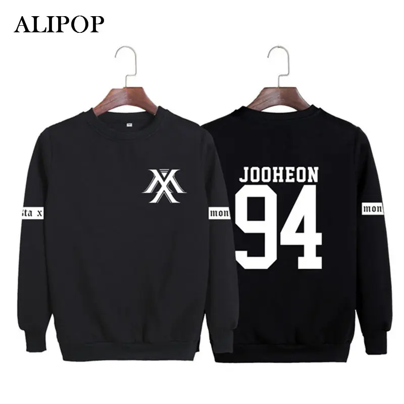 KPOP Корейская мода MONSTA X I.M JOOHEON MINHYUK SHOWNU альбом хлопковые толстовки одежда K pop