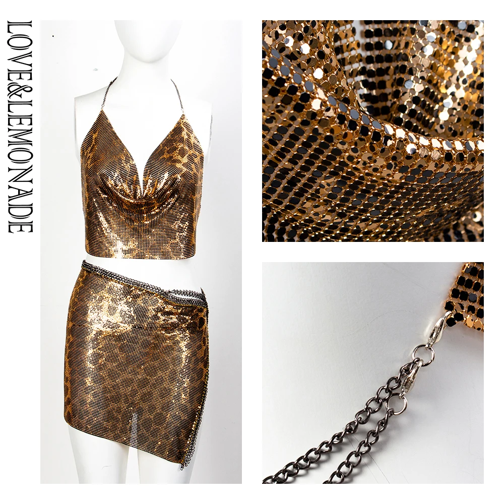 LOVE & LEMONADE сексуальный комплект из двух предметов с открытой спиной и вырезами